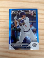 2023 Topps Pro Debut Blue Foil #PD176 Nick Biddison 016/150