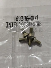 KWIKSET Home Connect 620 REPLACEMENT SCREWS 69316 (5) gold