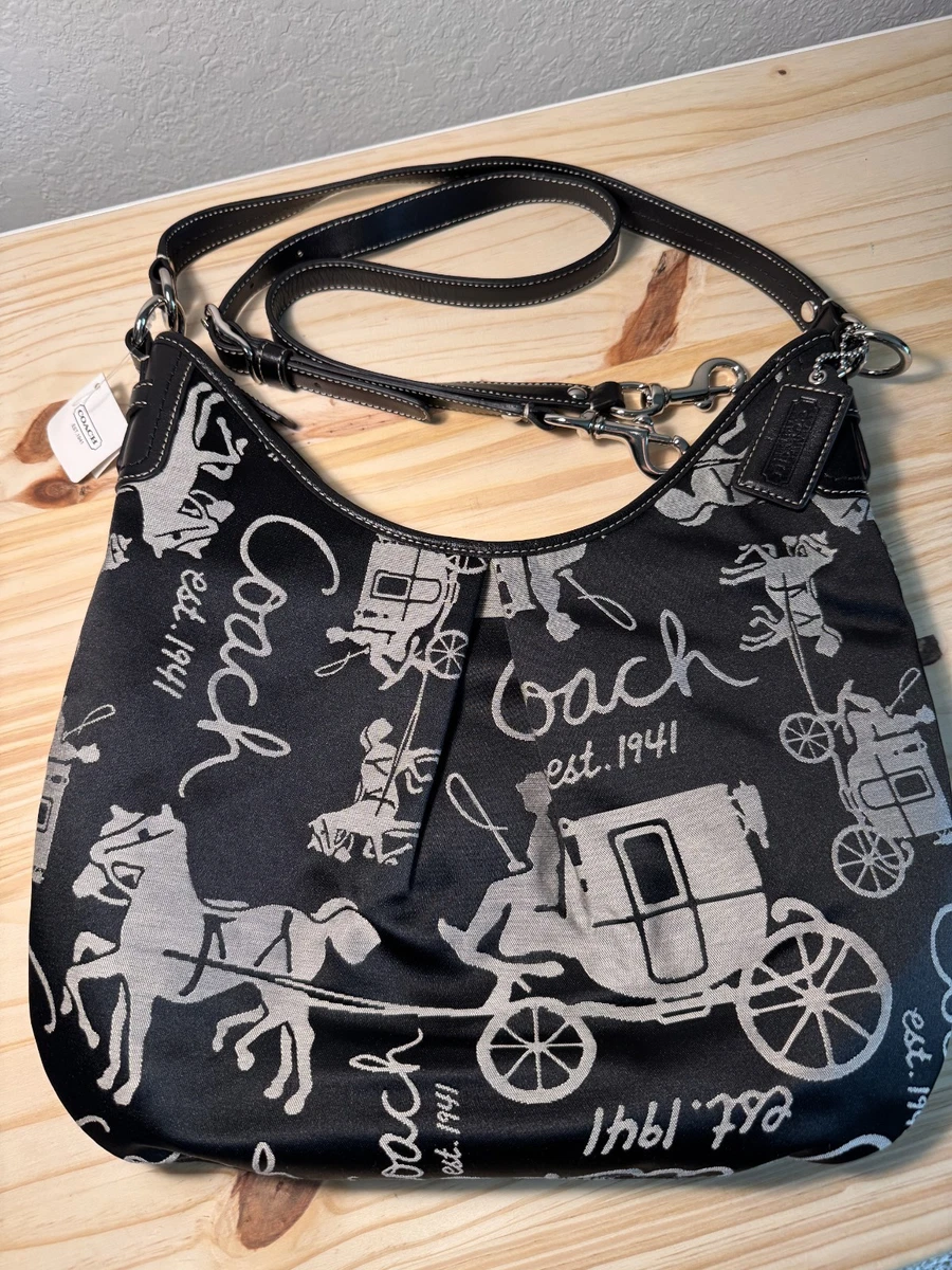 バッグ COACH Op Art y2k Hobo Bag Horse Carriage Coach Hobo Bags Horse Bags & Handbags for Women for sale | eBay