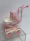 Vtg 1998 Mattel Walking Barbie Baby Krissy Stroller- UNTESTED