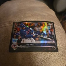 2022 Topps Chrome Ben Baller Curtis Terry Rookie # 68 Minnesota Twins