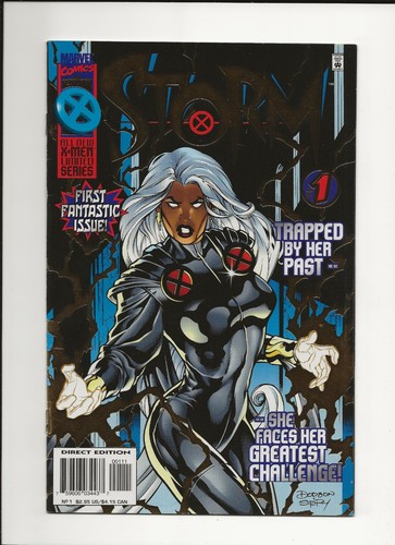 Storm #1 - 1996 - Marvel - Modern Age - X-Men - Gold Foil cover - FN/VF