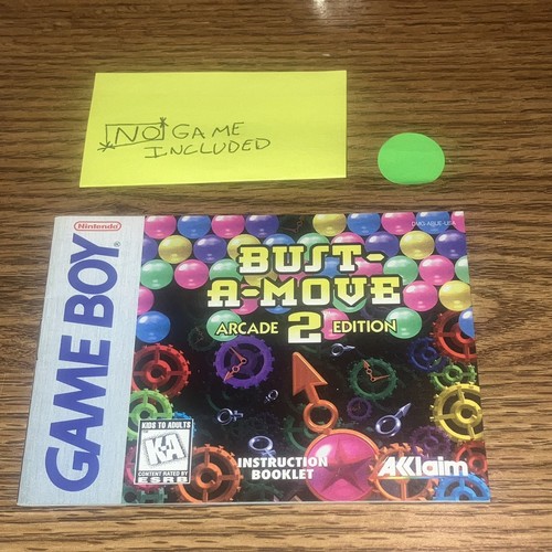 Bust A Move 2 Arcade Classic Sur Game Boy – NEUF Sous Blister, Jeu Gameboy