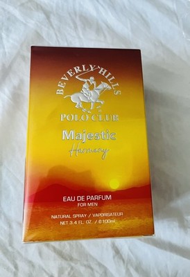 MAJESTIC HARMONY by BEVERLY HILLS POLO CLUB 3.4 fl oz 100ml EAU de PARFUM NIB