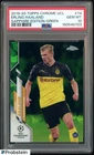 2019 Topps Chrome Erling Haaland Green /75