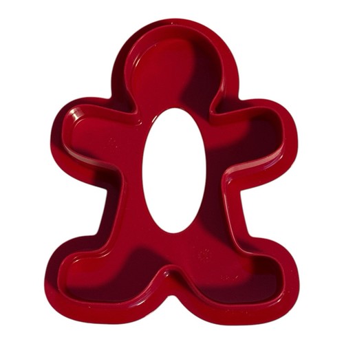 Tupperware Red Rolling Pin + Mat Pastry Sheet Berry Bliss + Cookie Cutter NEW - Picture 13 of 17