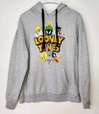 Looney Tunes Hoodie Sweatshirt Sylvester Bugs Bunny Youth Size XL  15-17 