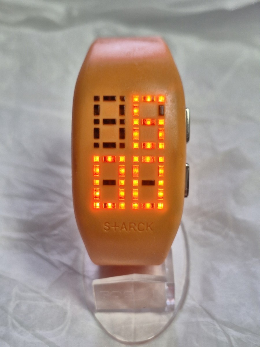 Philippe Starck Fossil Watch PH1057 Orange | eBay