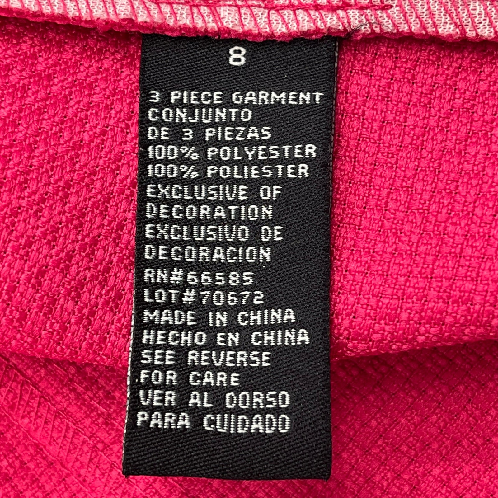 Perceptions Pink Open Front Ruffle Long Sleeve Fl… - image 6