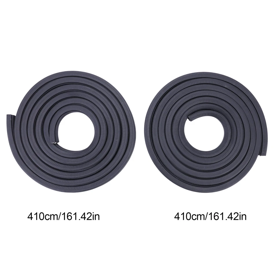 Juego de pares de sellos de puerta de goma para camión Peterbilt 377 359 379 1986-07 Foto 2 de 4