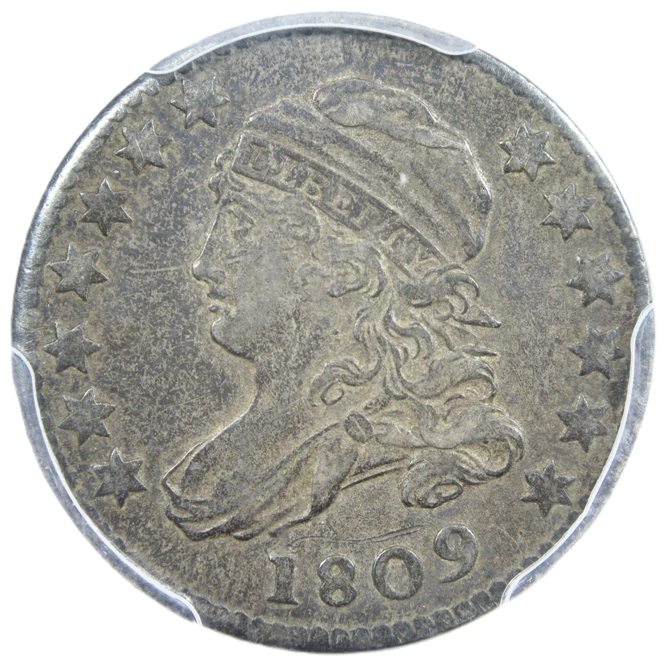 1809 10C JR-1 PCGS/CAC XF40 - Capped Bust Dime - Image 3 of 4
