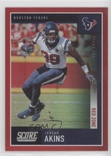2020 Score Red Zone 10/20 Jordan Akins #93 1p5