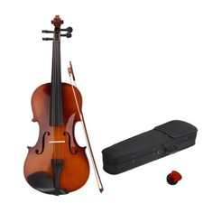 4/4 Adult Acoustic Right Handed Violin School Band w/ Case Bridge Bow Rosin