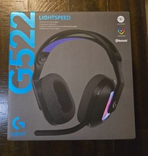 Logitech G522 Lightspeed Wireless Gaming Headset - Black, New