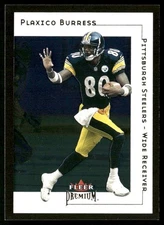 Plaxico Burress 2001 Fleer Premium #178 Pittsburgh Steelers