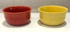 Set of 2 Fiesta Ware Fiestaware Gusto Bowls  Paprika and Sunflower