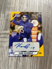 2021 Leaf Pro Set College Auto Gold Hank Bachmeier #PS-HB1 Auto