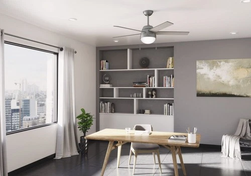 Hunter Fans - Anslee 52 Inch Ceiling Fan with LED Light Kit and Pull Chain-Fresh - Picture 2 of 4