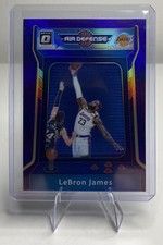 2020-21 Donruss Optic LeBron James Air Defense Purple #3 Lakers
