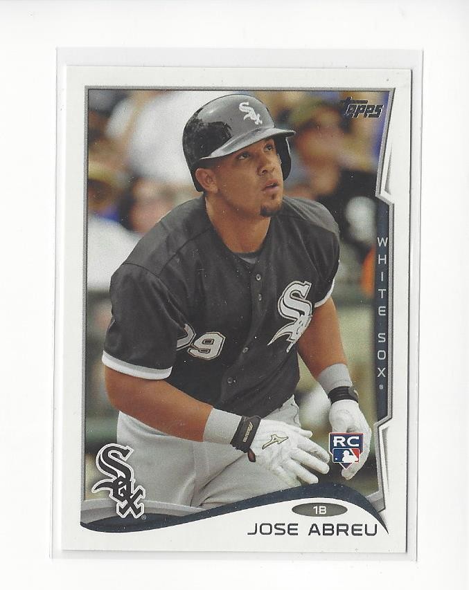 2014 Topps #496 Jose Abreu RC Rookie White Sox