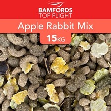 15kg Bamfords Apple Rabbit Mix Tasty Nutritious Food With Real Apple Pieces
