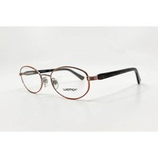Luxottica LU 2288-B T126 Brown Oval Eyeglasses Frames 53-18-135 Womens