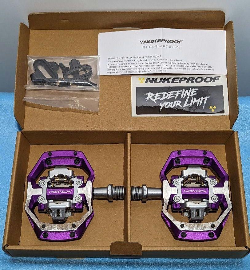 Nukeproof Horizon CS CrMo Purple MTB Mountain biking Pedals