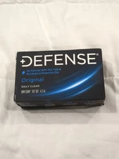 DEFENSE | Original Soap Bar | Tea Tree Oil Natural Herbal Eucalyptus - New 