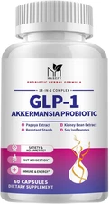 Akkermansia Probiotic Supplement for Women & Men, Natural Prebiotics *EXP 2027*
