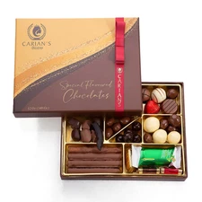 CARIANS Chocolate Gift Box, Luxury Assortment Pralines, Chocolate Covered Turkis
