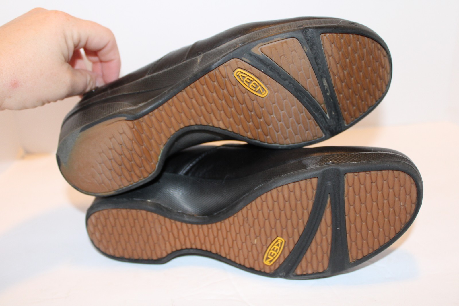 Keen Shoes Mora zoccolo infermieristico professionale 1013973 pelle nera taglia 9 antiscivolo