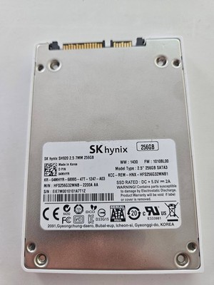 Dell SKhynix SH920 256GB SSD Festplatte Notebook Laptop