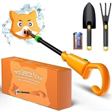 Kids Metal Detector PANCKY Waterproof Adjustable w Shovel Treasure Hunting Gift