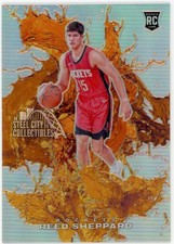 Reed Sheppard 2024 Panini Black Friday Splash of Color Rookie Card #RS /50
