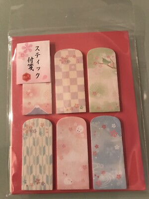 Daiso Index Tabs Sakura Fuji Colours Coding Sticky Notes 90 Sheets Page Maker