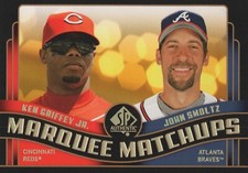 KEN GRIFFEY JR INSERT 2008 UD SP AUTHENTIC * MARQUEE MATCHUPS #MM-5 {BOX 22 B4}