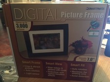 BRAND NEW Smartparts Spx7 Digital Frame 7 Wood W/syncpix UPC 092566610458