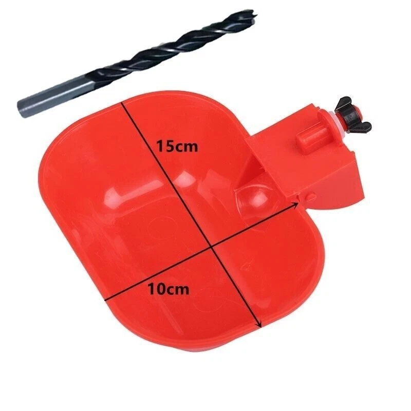 Gran taza automática alimentador de agua pato gansos aves dispensador de agua F1 Foto 2 de 4