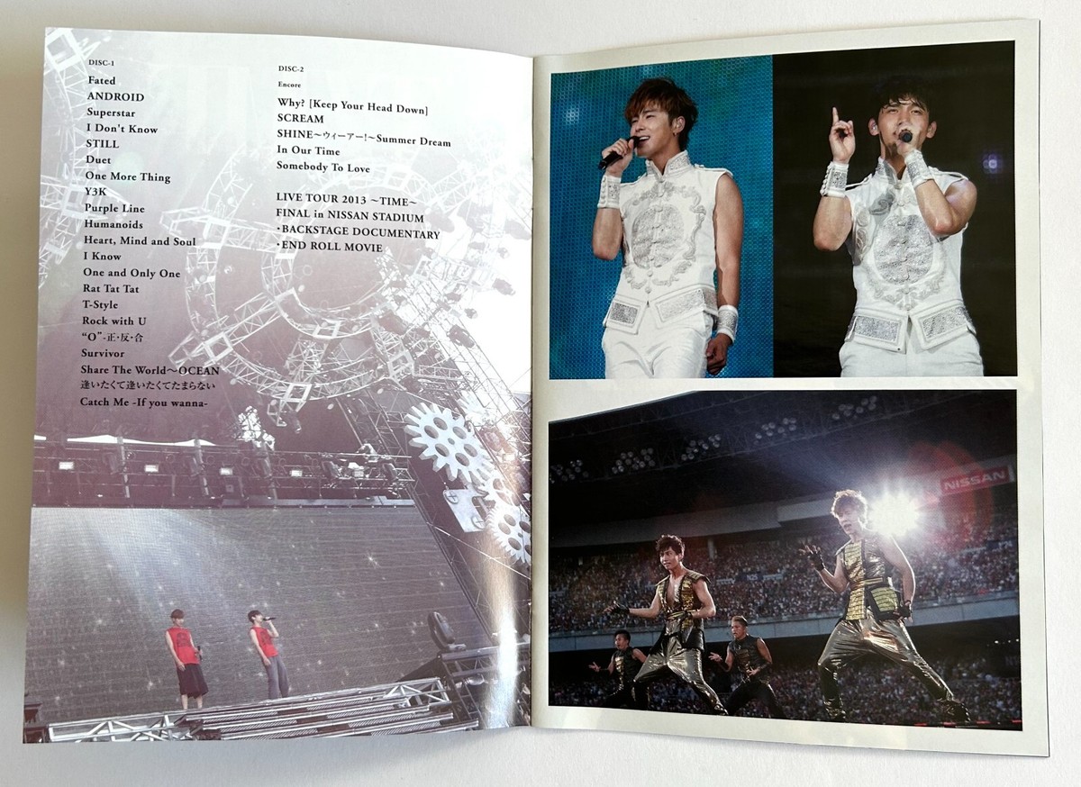 東方神起 LIVE TOUR 2013 ~TIME~ FINAL in NISSAN STADIUM (2枚組DVD) rdzdsi3 51+b0e2MFgL.jpg