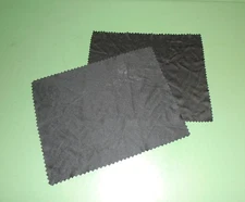 Lot of 2 USGI Revision Desert Locust Black Ballistic Goggle Microfiber Clothes