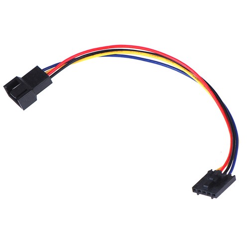1pc 5Pin to 4Pin Fan Connector Adapter Converter Extension Cable Wire Lapt SR - Picture 7 of 11