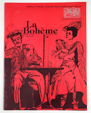 1976 St Petersburg FL La Boheme Bayfront Center Signed Souvenir Program Opera