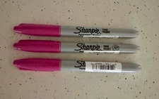 SHARPIE 1948354 COLOR BURST POWER PINK FINE POINT, LIMITED EDITION - 3 EACH