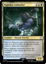 Nightkin Ambusher [Fallout] Magic MTG