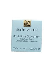 Estee Lauder Lotion Creme Revitalizing Supreme Youth Power Skincare .17 oz NEW