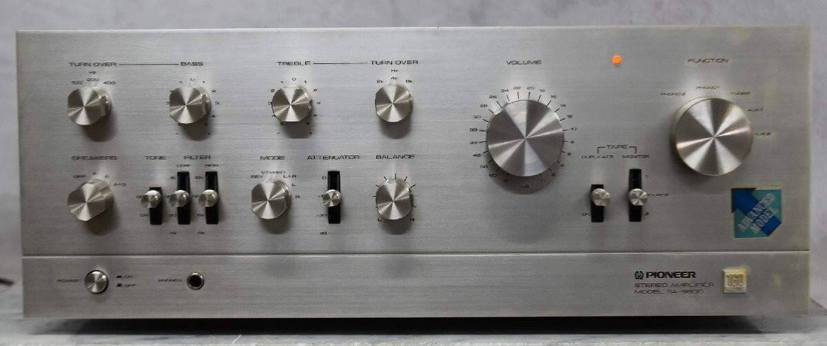 PIONEER SA-9800 音出し確認済・中古現状品 PIONEER SA-9800 音出し確認済・中古現状品 PIONEER SA-9800 音