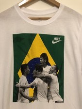 New XL Nike Brazil National Futbol Soccer Team CBF Neymar Jr Champions Vintage