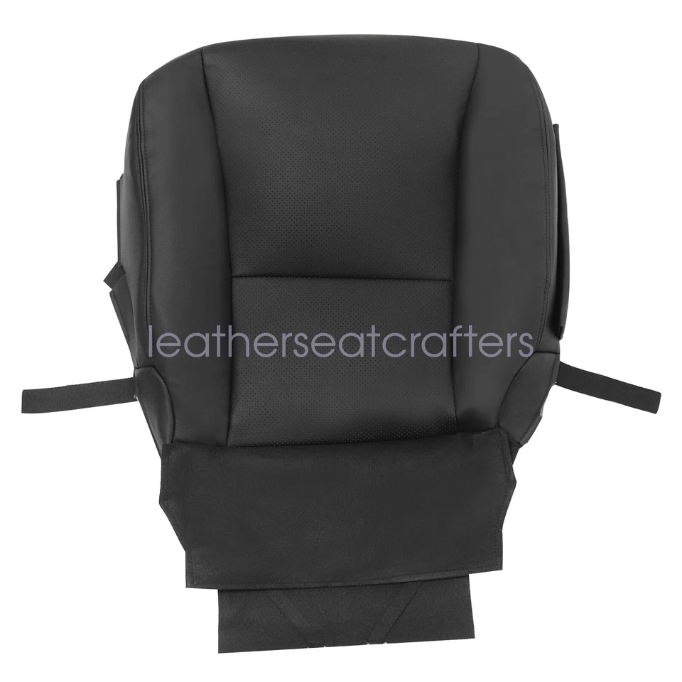 Cubierta de asiento de CA inferior del lado del conductor cuero negro para Lexus LS460 LS600h 2009 2010 Foto 3 de 4