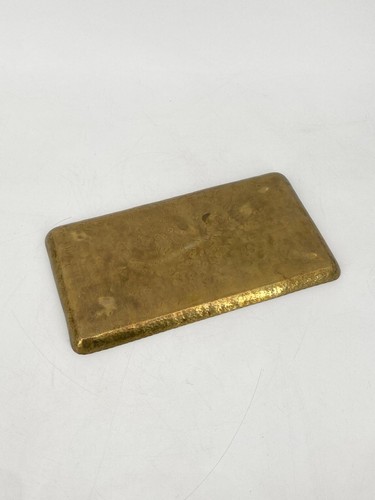 * TABLETT HAMMERSCHLAG ABLAGE SCHALE MESSING HANDARBEIT VINTAGE STIFTABLAGE - Bild 10 von 14