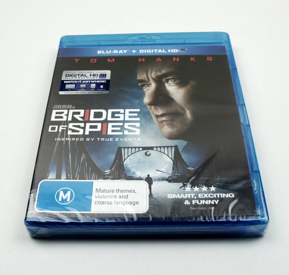 Bridge of Spies Blu Ray Brand New & Sealed Tom Hanks Region B PAL - Free Post - Image 3 of 4